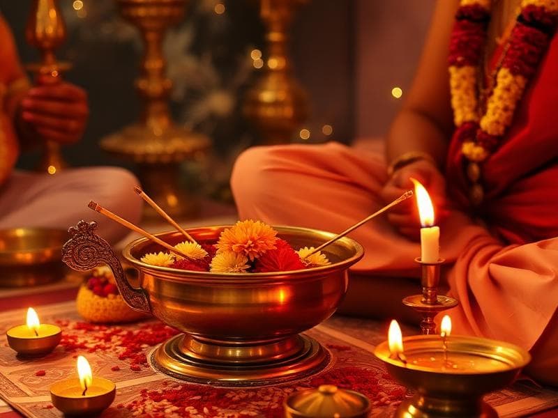 Sacred Puja Ceremony