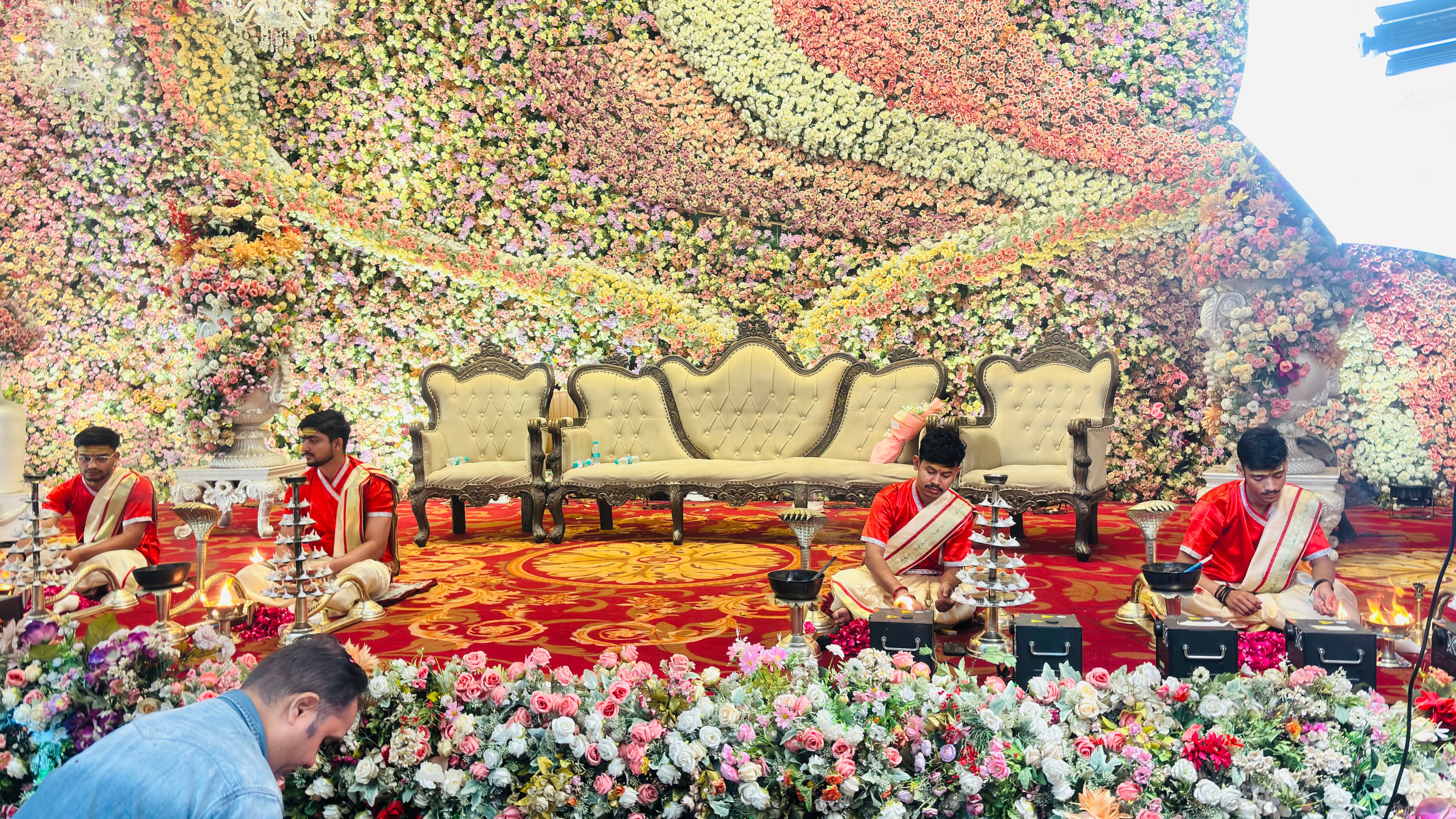 Wedding in Ganga Aarti Style